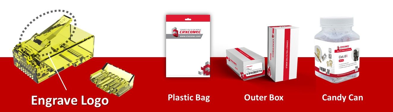 OEM Your Cat6A RJ45 Connector